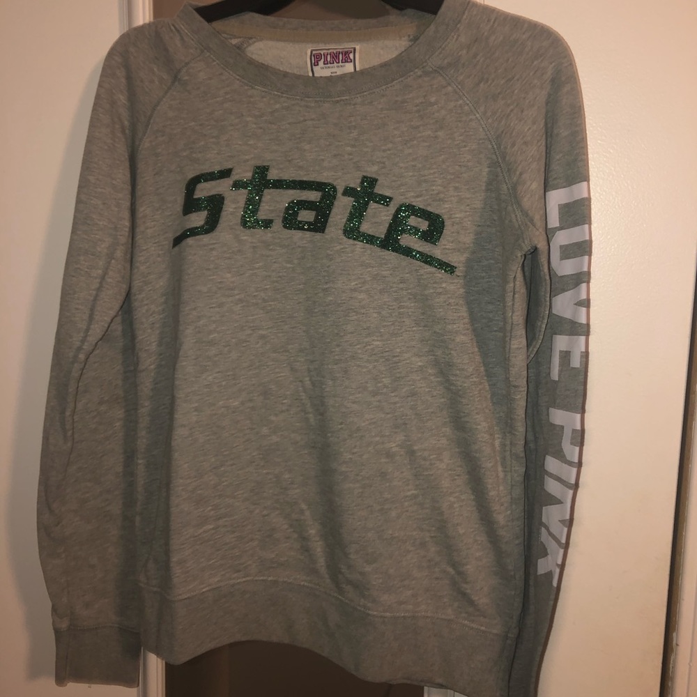 Victoria’s Secret Pink Michigan State Crewneck